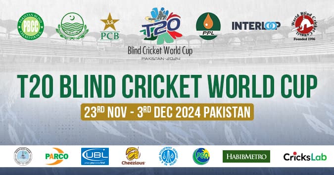 BLIND CRICKET WORLD CUP PAKISTAN 2024