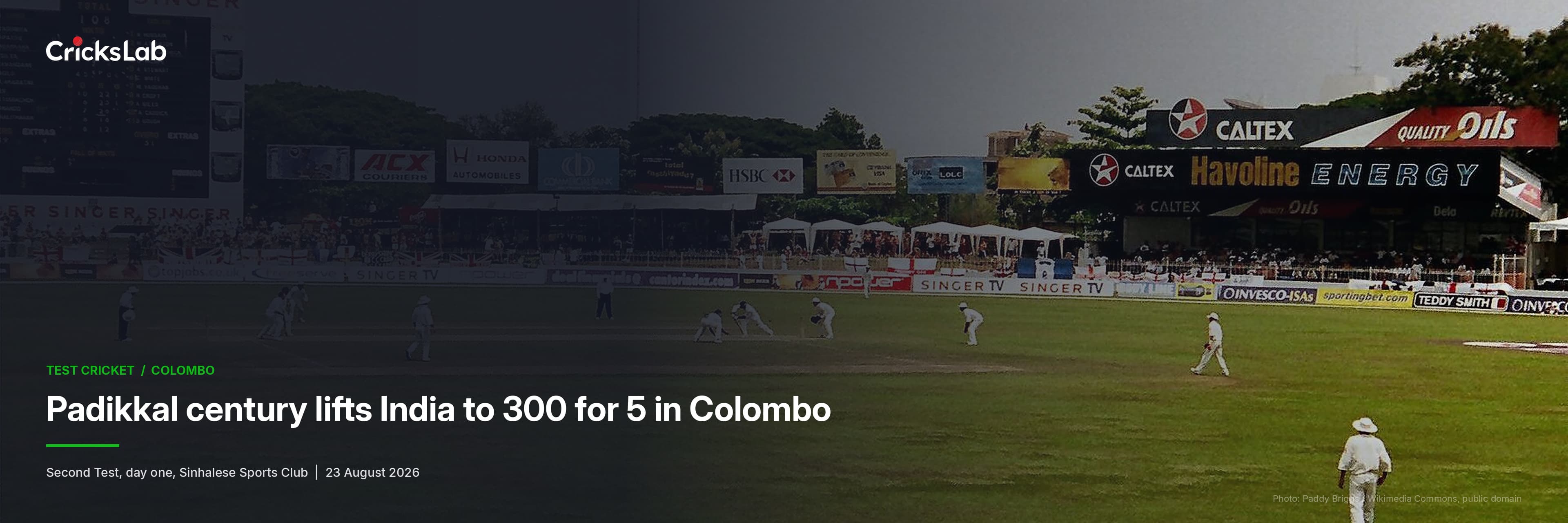 Padikkal century in Colombo lifts India to 300 for 5 as Pant retires hurt