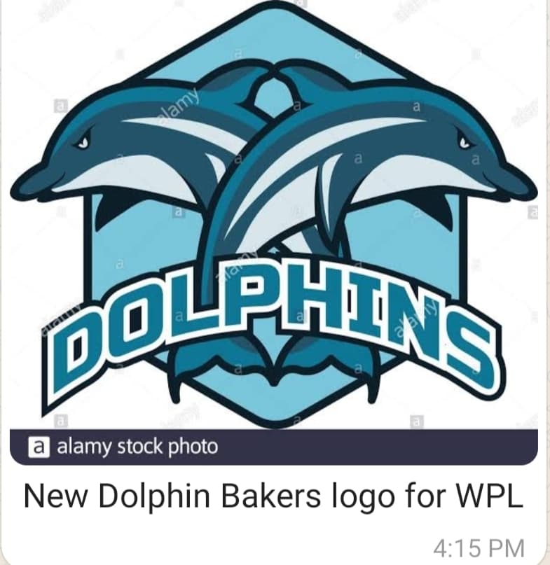 New Dolphin Bakers team logo